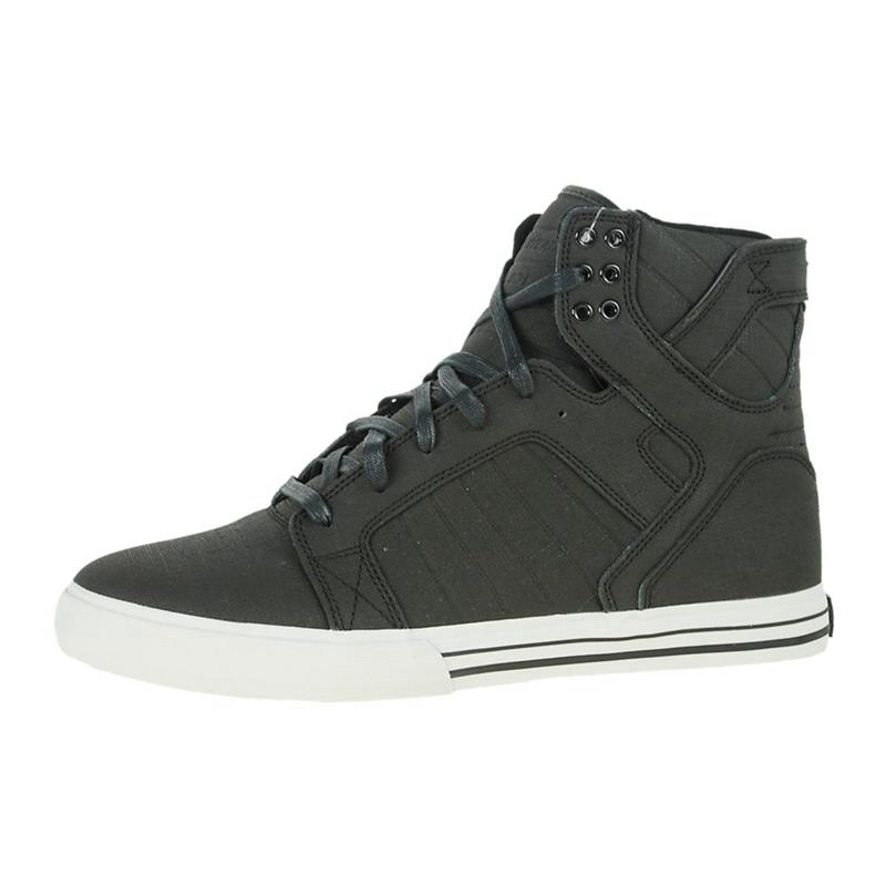 Buty Supra SKYTOP - Sneakersy Wysokie Męskie - Czarne (MORH-53627)